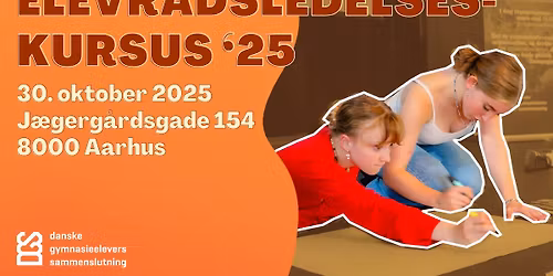 Elevr\u00e5dsledelseskursus \u201825 - Aarhus