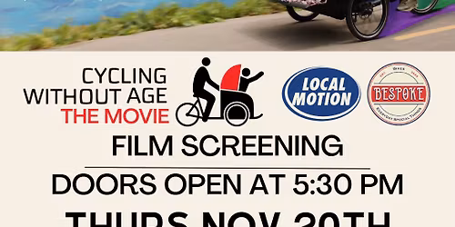 Cycling Without Age - Film Screening