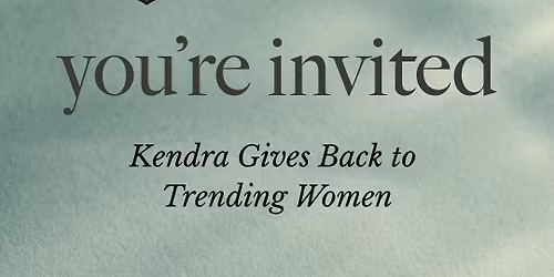 Trending Women x Kendra Scott Give Back