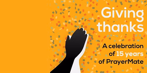 PrayerMate 15 Years Thanksgiving