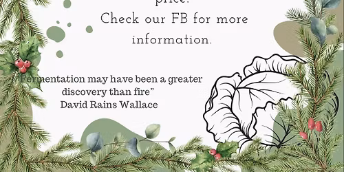 A Very Merry Fermentation workshop \ud83c\udf84