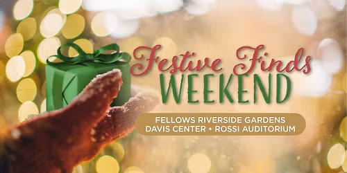 Festive Finds Weekend