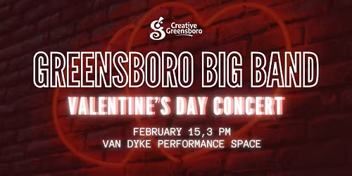 Greensboro Big Band's Valentines's Concert