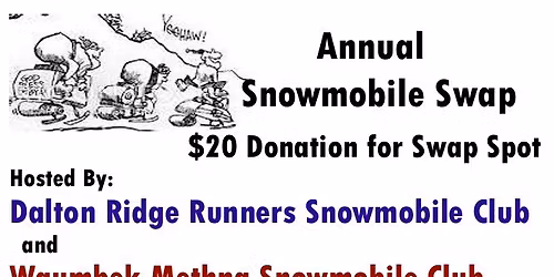 Waumbek Methna Annual Snowmobile Swap