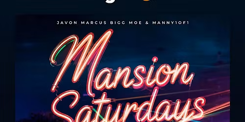 Mansion Saturdays Glow Party