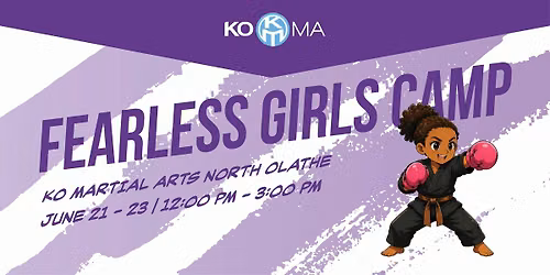 FEARLESS GIRLS 3-Day Summer CAMP