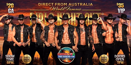 Oct 16th: Panama City Beach, FL- GIRLS NIGHT OUT\u00ae AUSTRALIAN TAKEOVER at Newby's Too