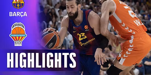 FC Barcelona Basket vs Valencia Basket Tickets