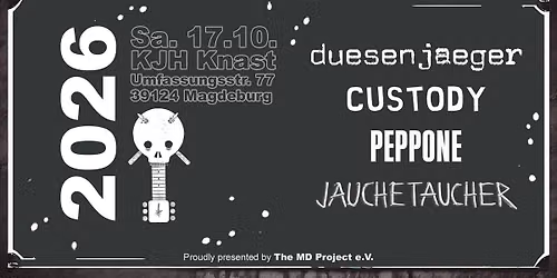 The MD Project e.V - Knastgig Vol. 11