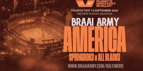 Springboks vs All Blacks in Baltimore