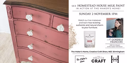 Homestead House Milk Paint at The Creative Craft Show