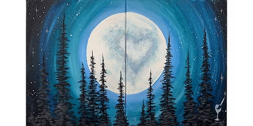 Lover's Moon - Paint and Sip in San Antonio | Classpop!\u2122