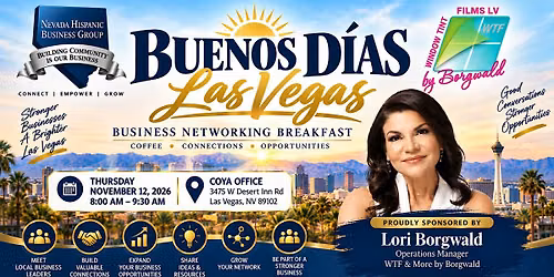 Buenos Dias Las Vegas with Window Tint Film LV