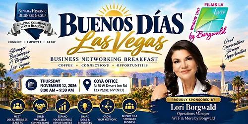 Buenos Dias Las Vegas with Window Tint Film LV