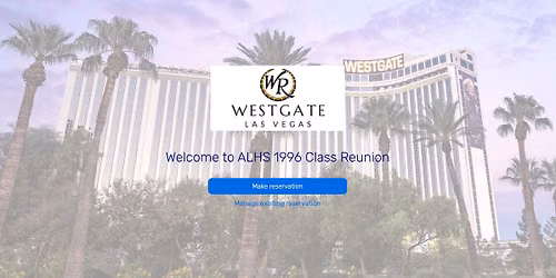 ALHS 30 Year Class Reunion Hotel Booking Link