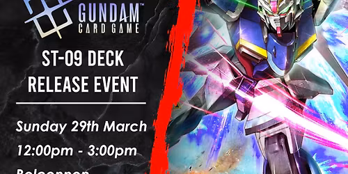 Gundam: Card Game - ST09 Release Event