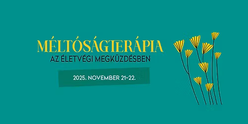 M\u00c9LT\u00d3S\u00c1GTER\u00c1PIA AZ \u00c9LETV\u00c9GI MEGK\u00dcZD\u00c9SBEN TR\u00c9NING