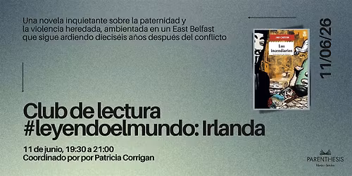 Club de lectura #leyendoelmundo: Irlanda