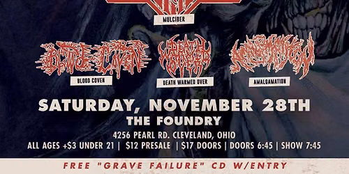 GOUTED CORPSE "GRAVE FAILURE" EP RELEASE