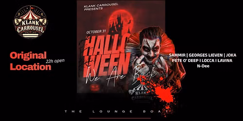 \ud83c\udfaaKlank Carrousel\ud83c\udfaa presents \ud83c\udf83The Original Halloween Boat party \ud83c\udf83 \ud83c\udff4\u200d\u2620\ufe0f