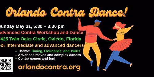 Advanced Contra Workshop and Dance with Joe Harrington