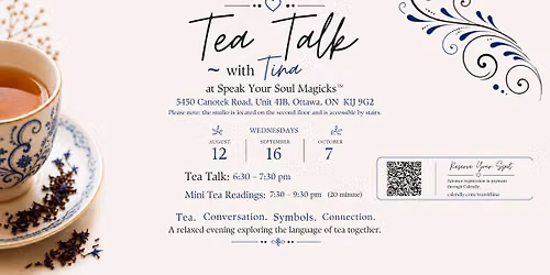 Tea Talk with Tina