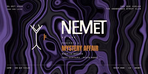 Mystery Affair Vas que Vuelas Mezcaleria by Nemet