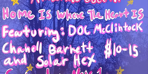 Appalachian Vibes Radio Show presents-Solar Hex, Chanell Burnette and Doc McClintock