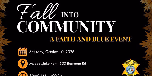 Fall into Community: A Faith and Blue Event