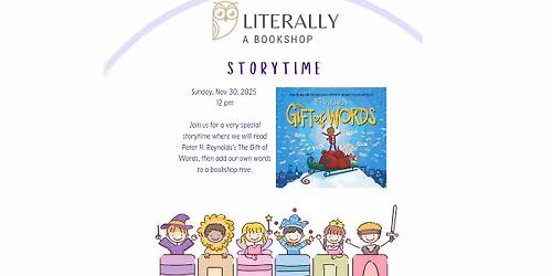 Storytime: The Gift of Words