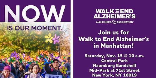 Walk to End Alzheimer's - Manhattan