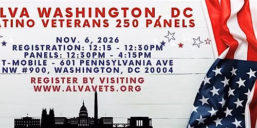 2026 ALVA - Latino Veterans 250 Panels