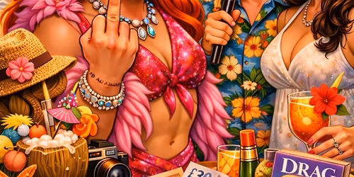 Slags and drags drag me in to summer bingo 