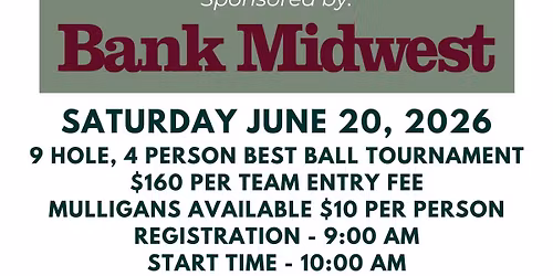 Windom Eagles Booster Club Golf Tournament