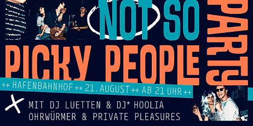 NOT SO PICKY PEOPLE PARTY