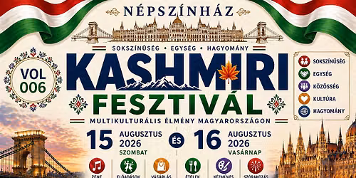 Kashmir Fesztiv\u00e1l Budapest 2026