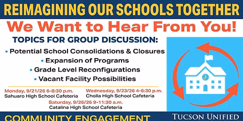 Community Meeting \u2014 Reimagining Our Schools Together