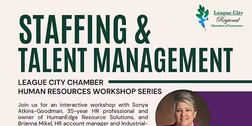 Staffing & Talent Management - Human Resources Workshop Series