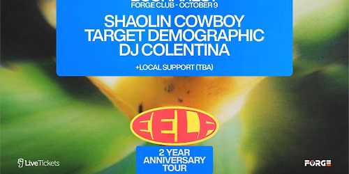 EELF Presents - Bucharest: Shaolin Cowboy (UK), Target Demographic (USA) and DJ Colentina