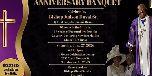 Bishop Judson Duval Pastoral Anniversary