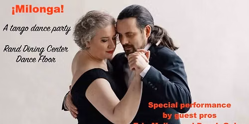 Welcome Milonga & Performance with Erin Malley & Doruk Golcu