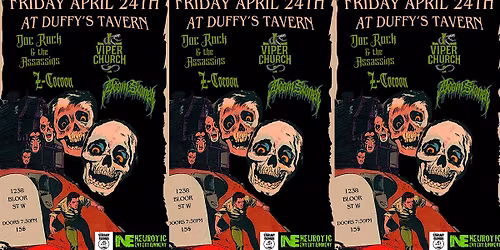 Doc Rock and the Assassins, Viperchurch, Z-Cocoon & Doom Stoned