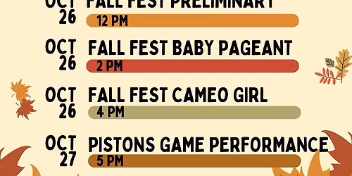 Fall Fest Weekend \u2014 Michigan Cinderella