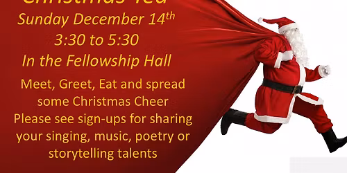 2025 Christmas Tea and Talent Show!