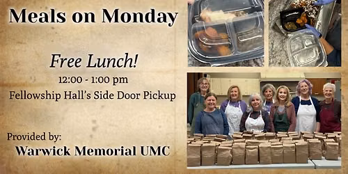 Meals on Monday