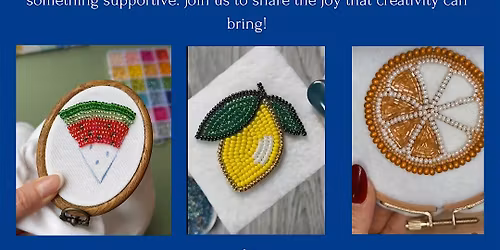 Cosy Craft Club - Bead Embroidery