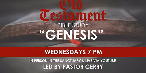 Old Testament Bible Study - Book of Genesis