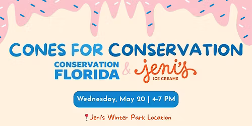 Cones For Conservation: Ice Cream Fundraiser!
