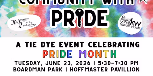 Color the Community with PRIDE: A Tie Dye Event