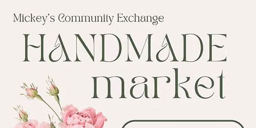 Handmade Market! Art, Baked Goods, Tarot Readings, and More!